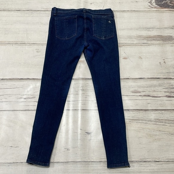Rag & Bone For Aritzia Jeans Women's 31 Blue Skinny Heritage - Picture 7 of 12